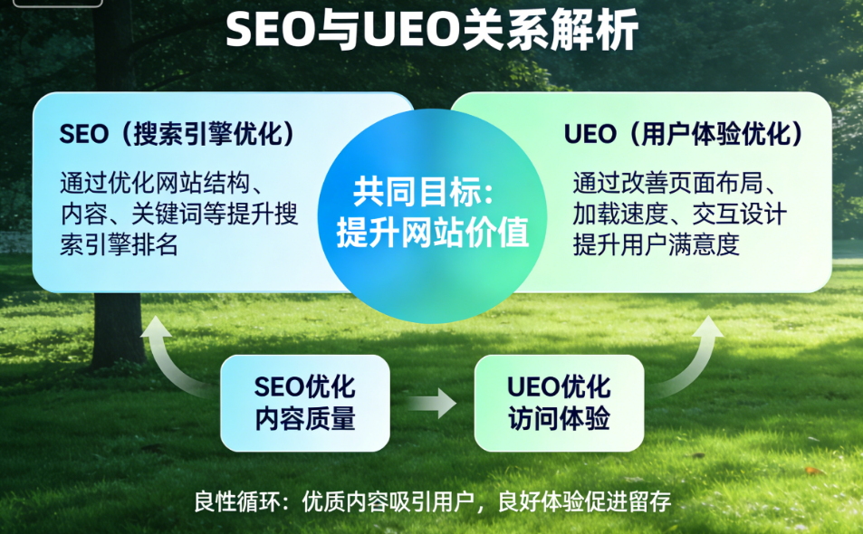 北京网站制作浅析SEO与UEO间的关系